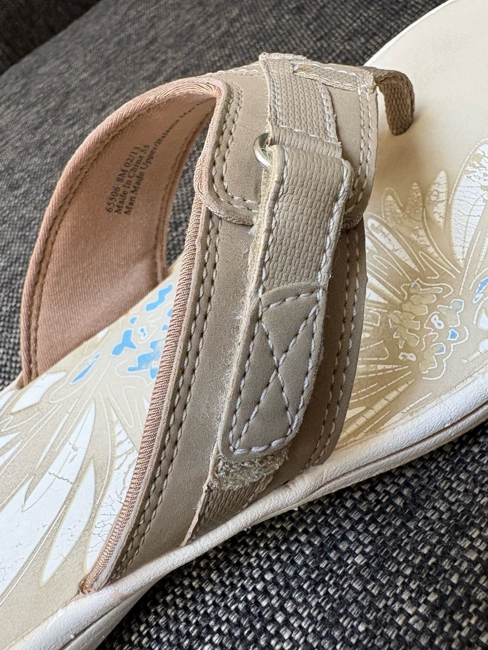 Pre-owned Clark’s Cloudsteppers Sandals Size 8 - Picture 6 of 7